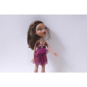 Bratz, Yasmin, Brunette, Fully Dressed, Pink Dress,  Small, Vintage, Doll, 25031